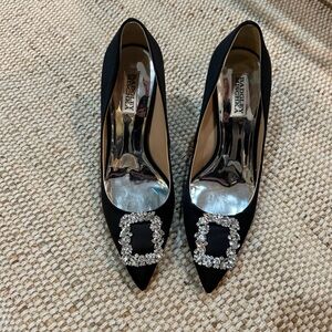 Badgley Mischka Black Cher Pumps